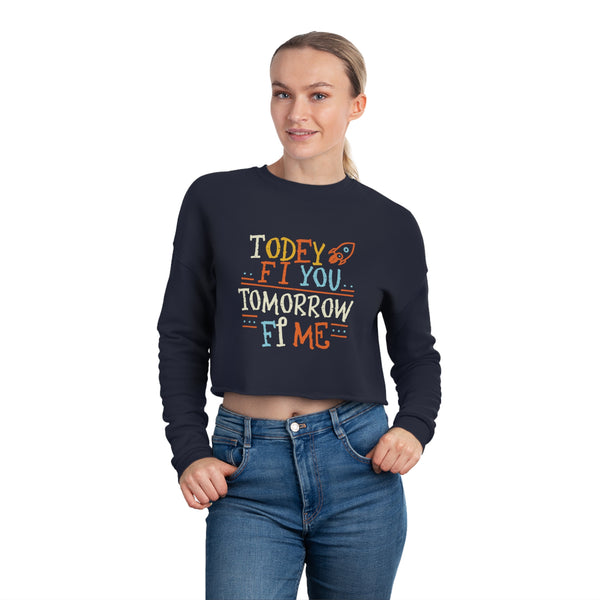 Todey - Women's Cropped Sweatshirt