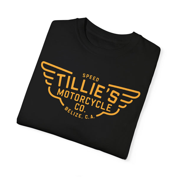 Tillie's Motorcycle Co - Unisex Garment-Dyed T-shirt