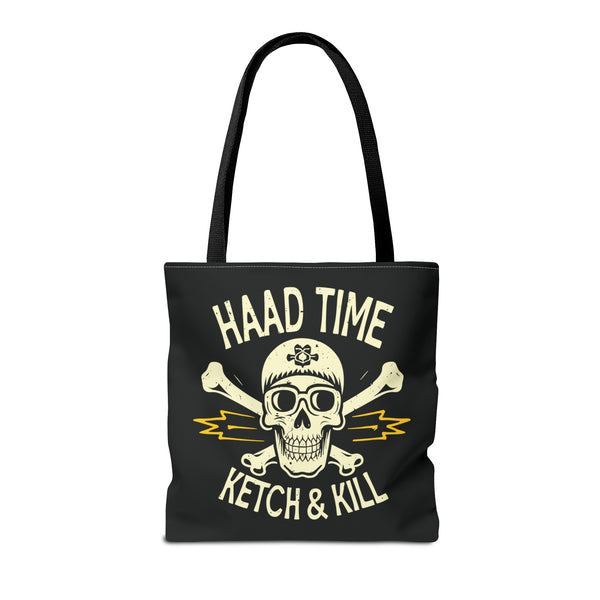 Haad Time - Black Tote Bag
