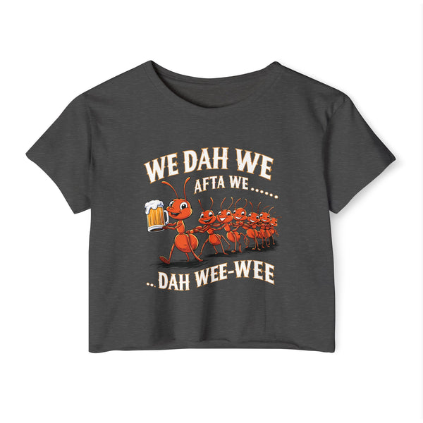 We Dah We - Women's Festival Crop Top T-Shirt