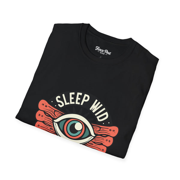 Sleep Wid Yu Own Eye - Unisex Softstyle T-Shirt