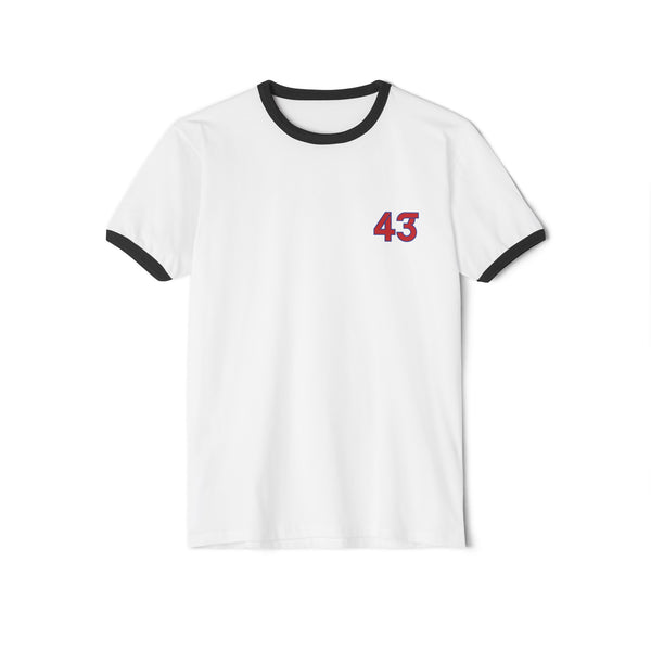 43 Mini - Unisex Cotton Ringer T-Shirt