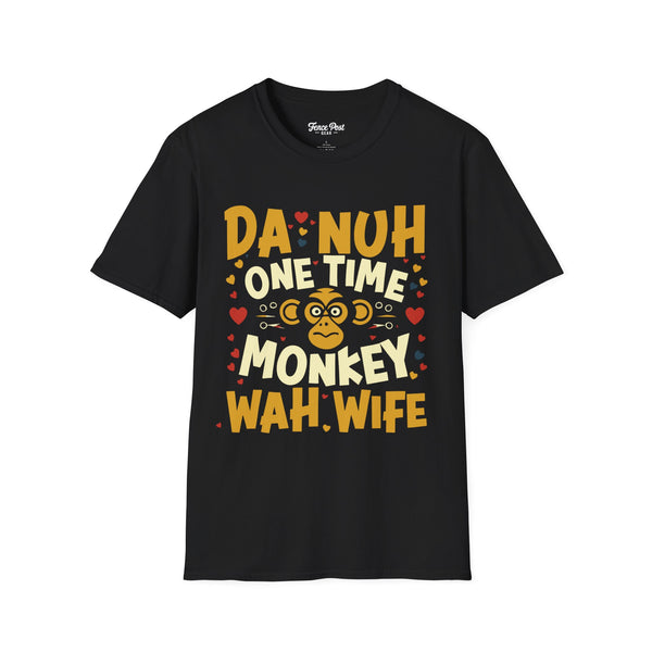 Monkey Wife - Unisex Softstyle T-Shirt