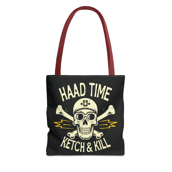 Haad Time - Black Tote Bag