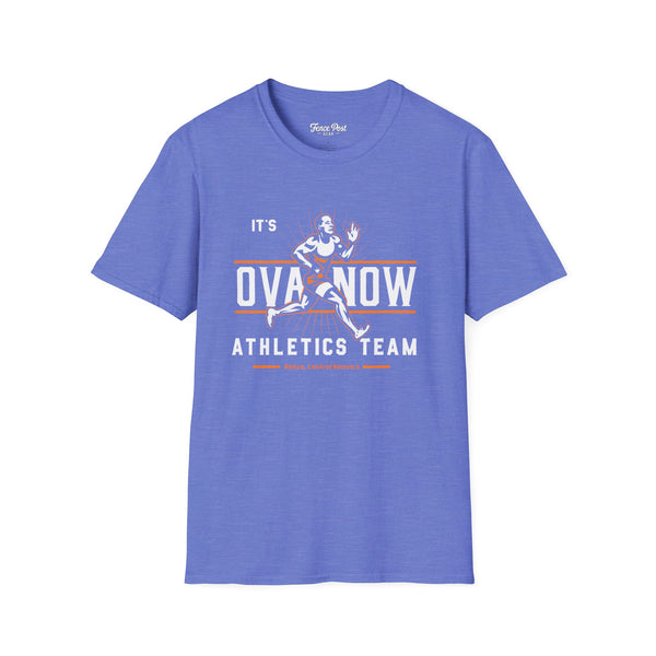 It's Ova Now Athletics - Unisex Softstyle T-Shirt