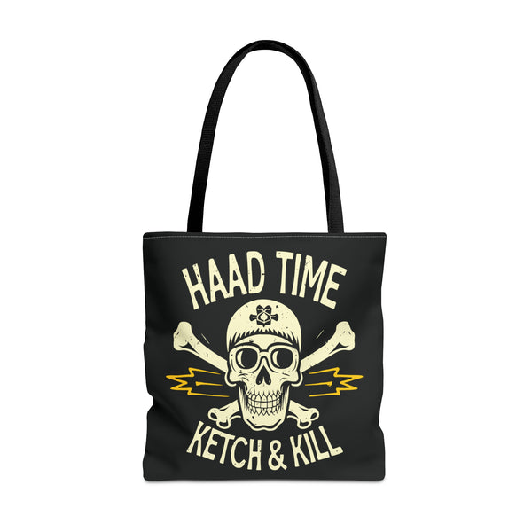 Haad Time - Black Tote Bag