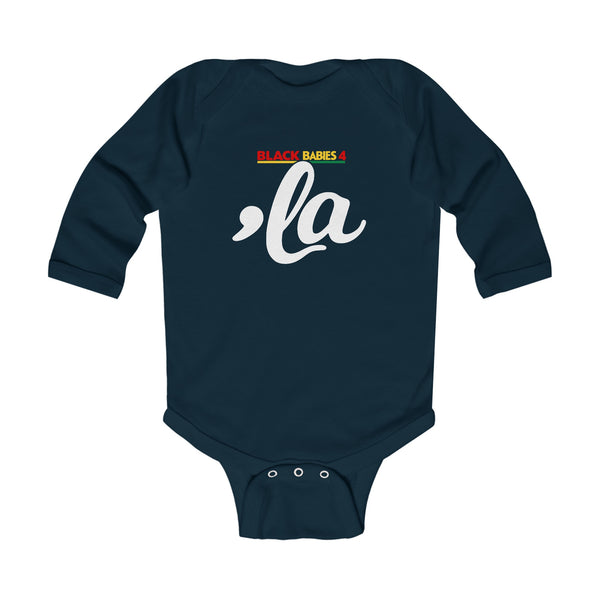 Black Babies 4 Kamala - Infant Long Sleeve Bodysuit T-Shirt