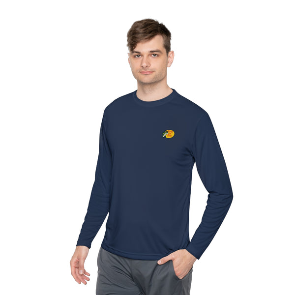 Fish Di Bite Reversed - Unisex Lightweight Long Sleeve T-Shirt
