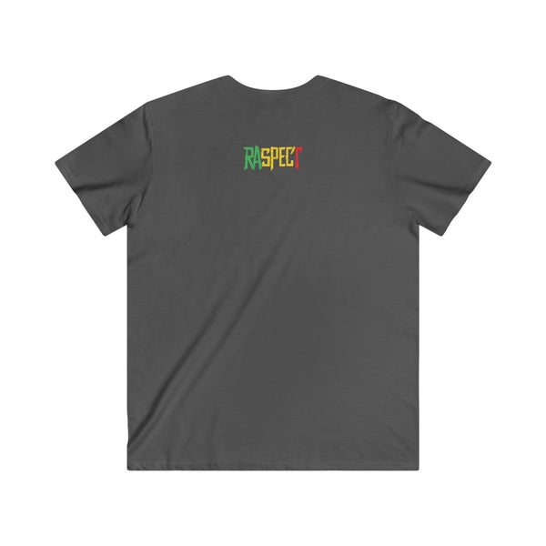 Raspect - Fitted V-Neck Short Sleeve Tee