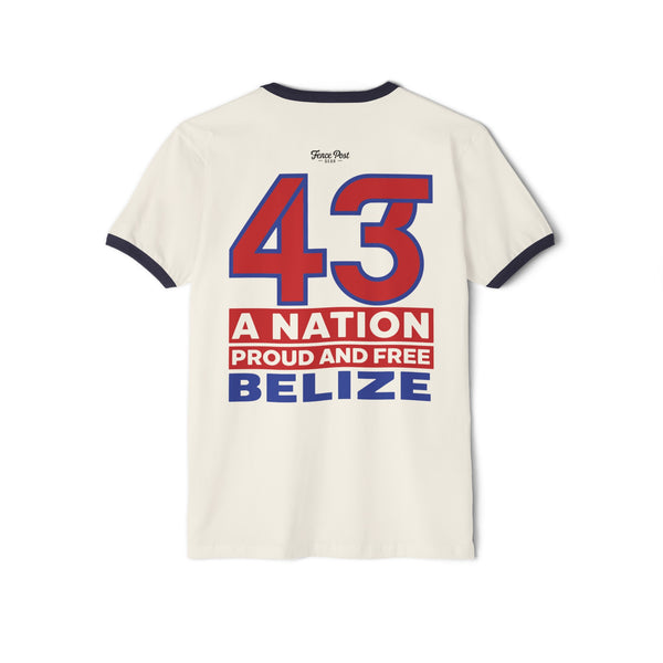 43 - Unisex Cotton Ringer T-Shirt