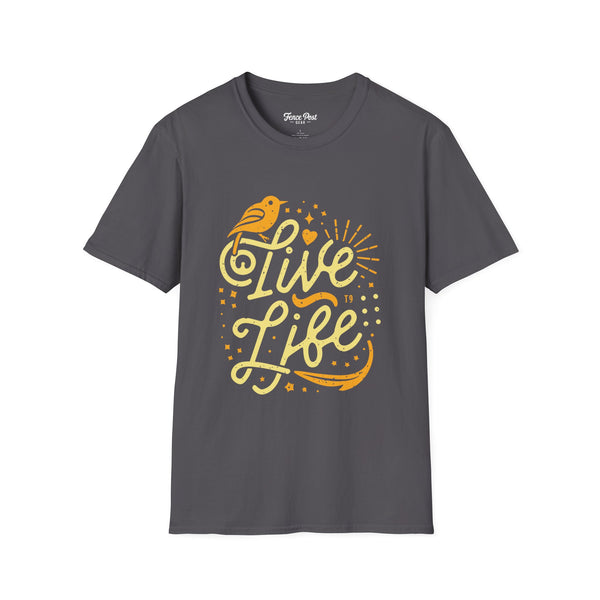 Live Life - Unisex Softstyle T-Shirt