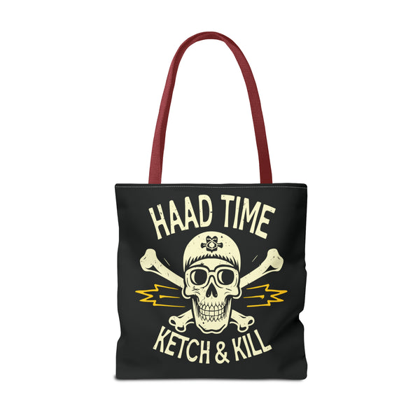 Haad Time - Black Tote Bag
