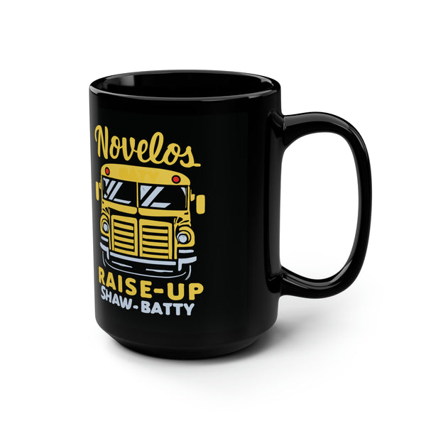 Belize Buses - Black Mug, 15oz