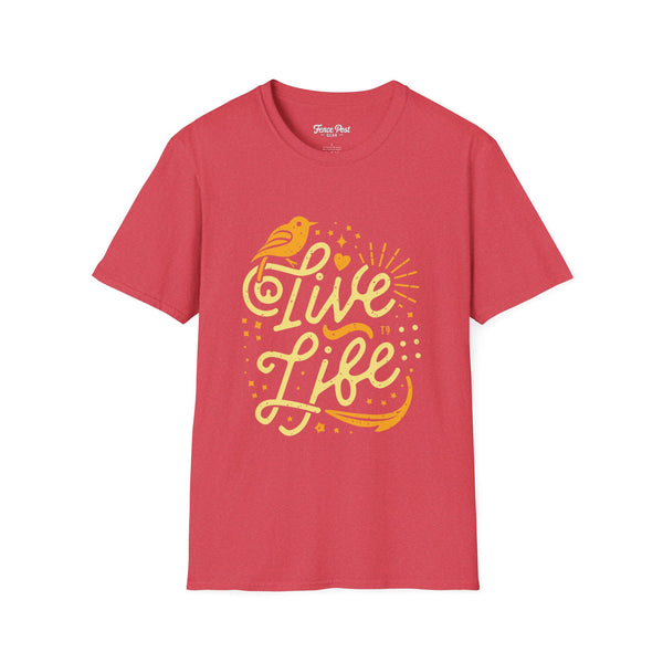 Live Life - Unisex Softstyle T-Shirt