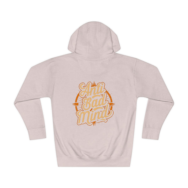 Anti Bad Mind - Back Design Unisex Fleece Hoodie