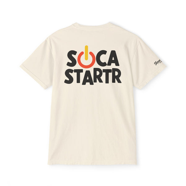 Soca Startr - Unisex Garment-Dyed Pocket T-Shirt
