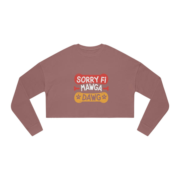 Mawga Dawg - Women's Cropped Sweatshirt
