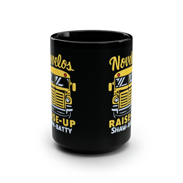 Belize Buses - Black Mug, 15oz