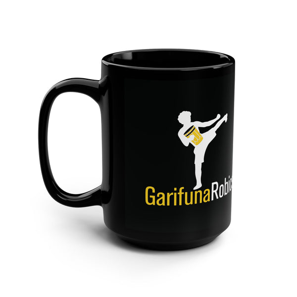 GarifunaRobics - Black Mug, 15oz