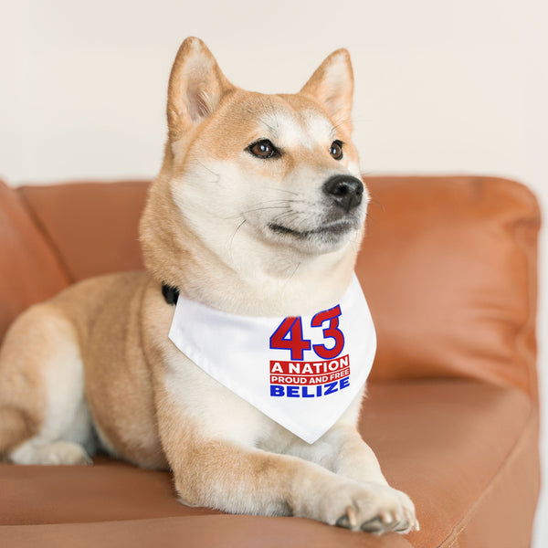 43 Proud and Free - Pet Bandana Collar