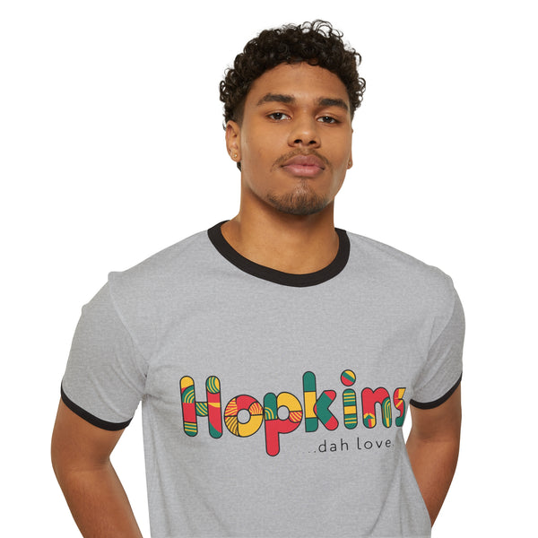 Hopkins Love - Unisex Cotton Ringer T-Shirt