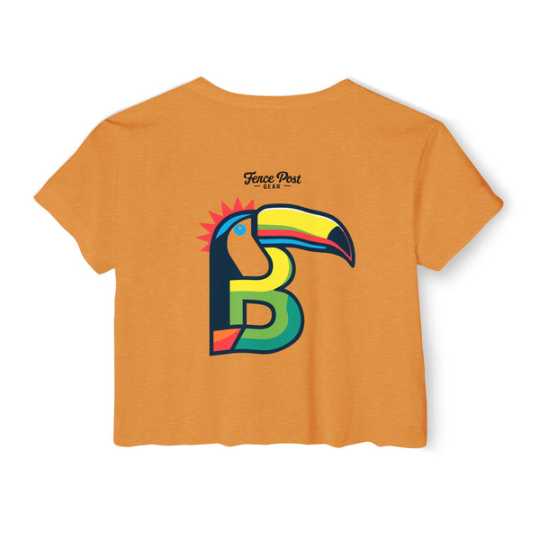 Betta Belize It - Women's Festival Crop Top T-Shirt