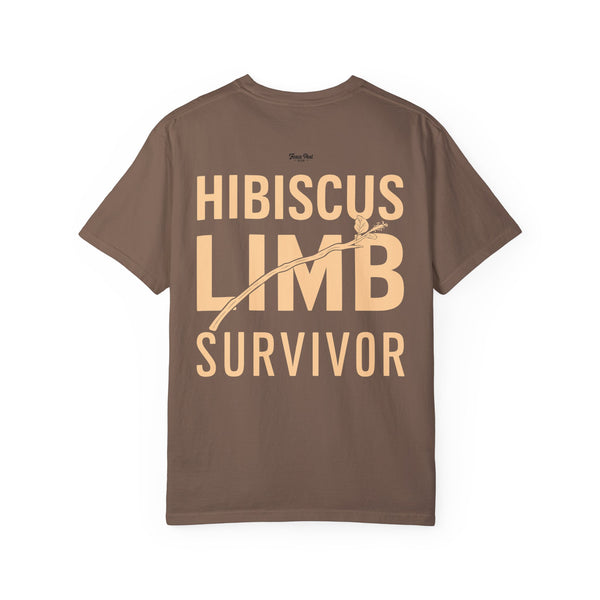 Hibiscus Limb - Unisex Garment-Dyed T-shirt