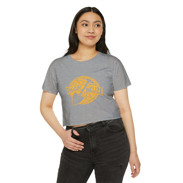 Diggin Belize - Women's Festival Crop Top T-Shirt