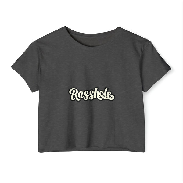 Rasshole - Women's Festival Crop Top T-Shirt