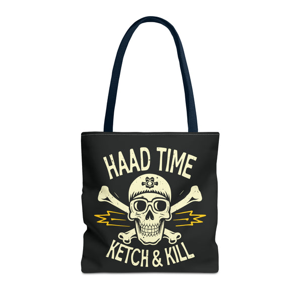 Haad Time - Black Tote Bag