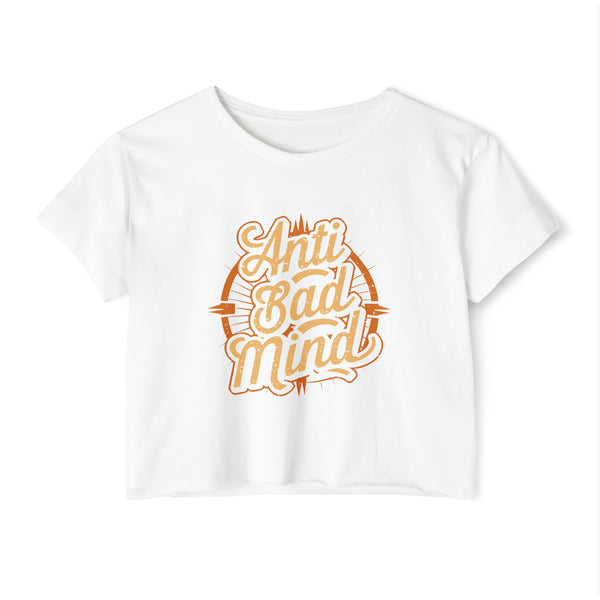 Anti-Badmind Women's Festival Crop Top T-Shirt