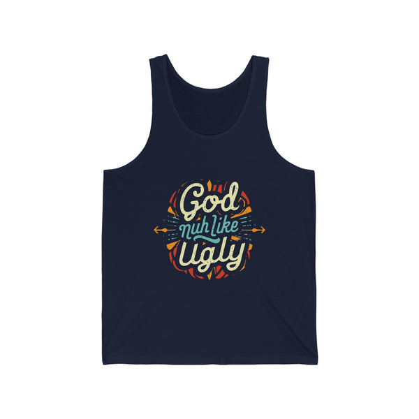 God Nuh Like Ugly - Unisex Jersey Tank