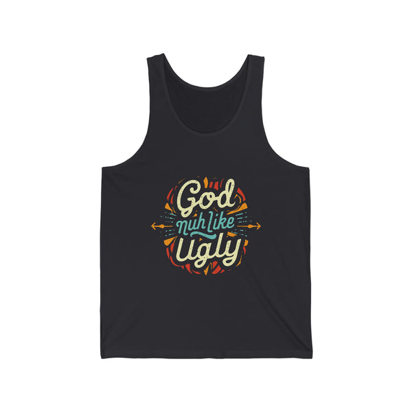God Nuh Like Ugly - Unisex Jersey Tank