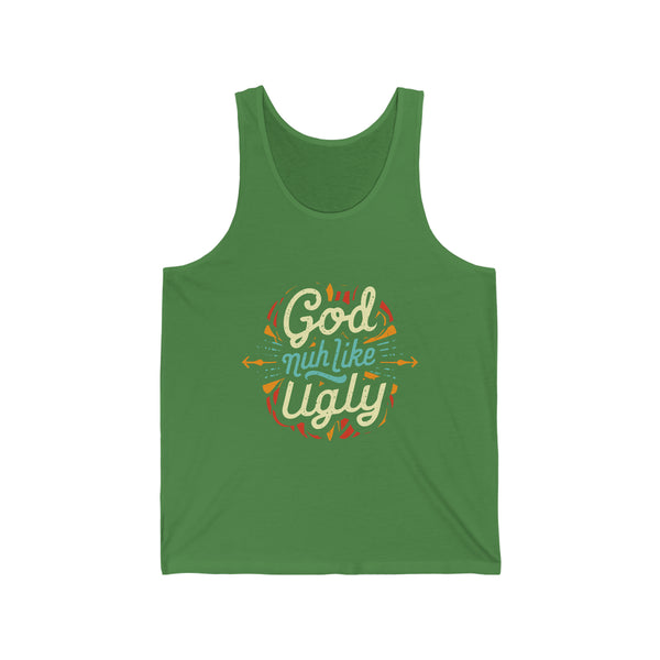 God Nuh Like Ugly - Unisex Jersey Tank