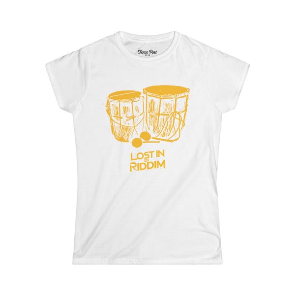 Lost In Di Riddim - Women's Softstyle T-Shirt