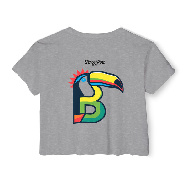 Betta Belize It - Women's Festival Crop Top T-Shirt