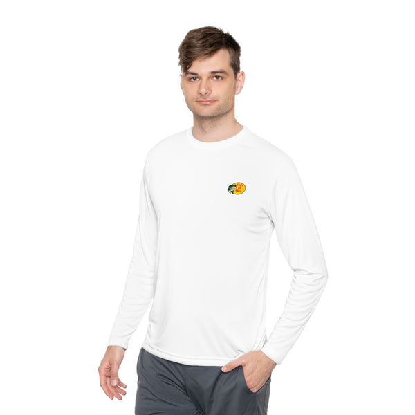 Fish Di Bite Reversed - Unisex Lightweight Long Sleeve T-Shirt