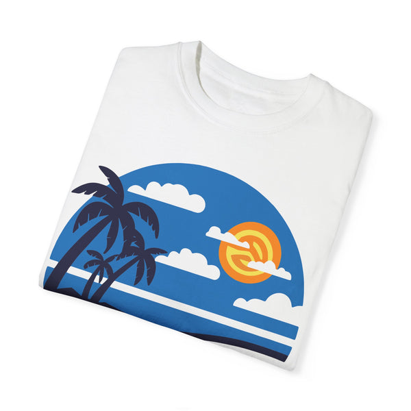 Easy Like Sunday Mawnin - Unisex Garment-Dyed T-shirt