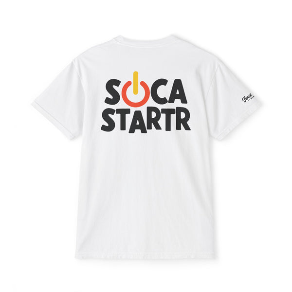 Soca Startr - Unisex Garment-Dyed Pocket T-Shirt