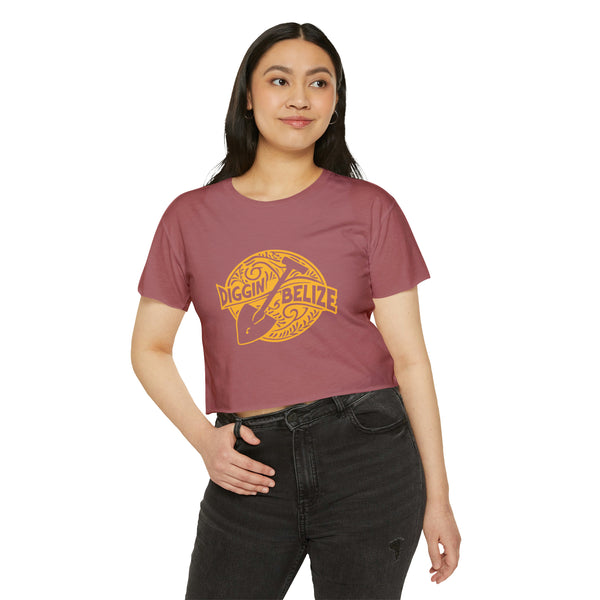 Diggin Belize - Women's Festival Crop Top T-Shirt
