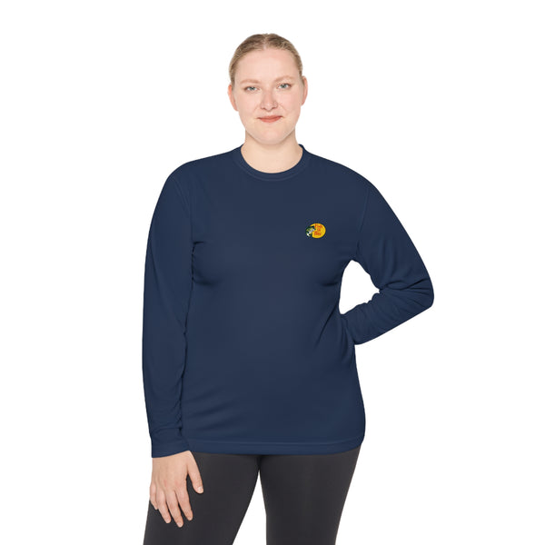 Fish Di Bite Reversed - Unisex Lightweight Long Sleeve T-Shirt