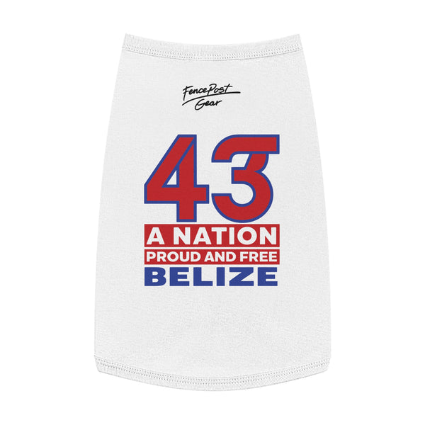 43 Proud and Free - Pet Tank Top