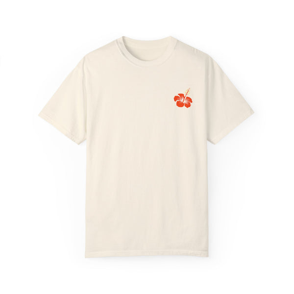Hibiscus Limb - Unisex Garment-Dyed T-shirt