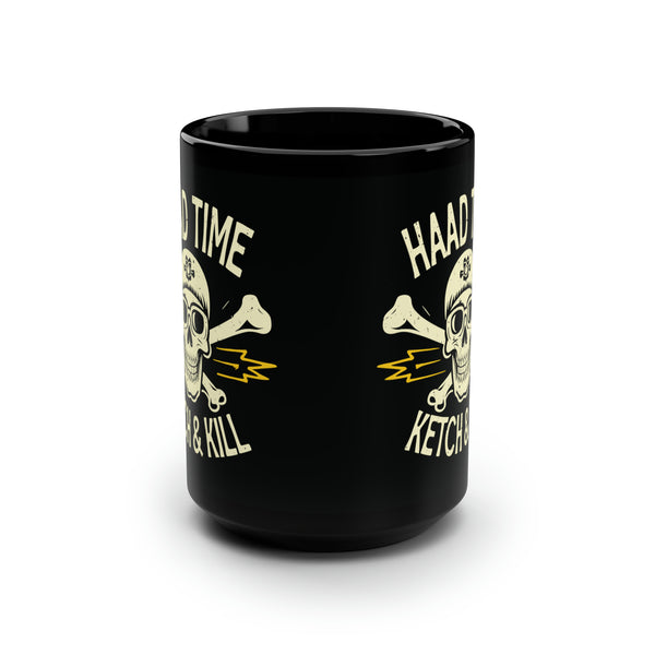 Haad Time - Black Mug, 15oz