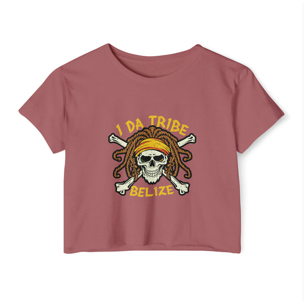 Tribe Belize - Women's Festival Crop Top T-Shirt