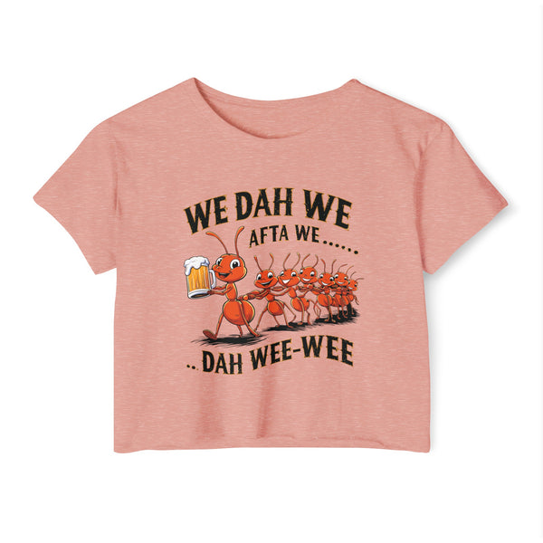 We Dah We - Women's Festival Crop Top T-Shirt