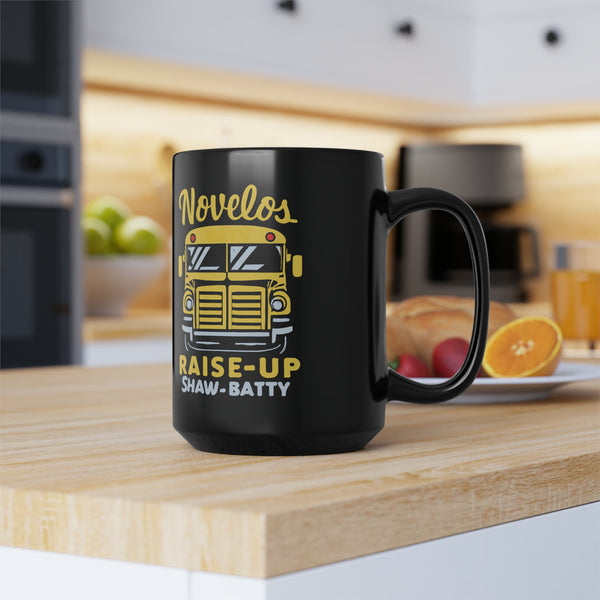 Belize Buses - Black Mug, 15oz