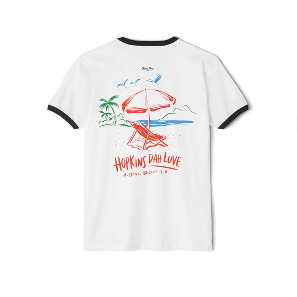 Hopkins Dah Love 2 - Unisex Cotton Ringer T-Shirt