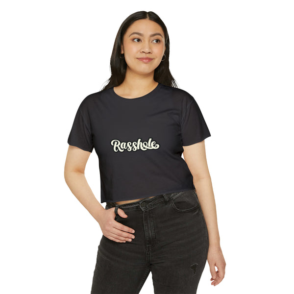 Rasshole - Women's Festival Crop Top T-Shirt