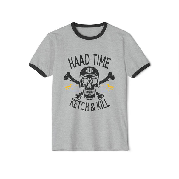 Haad Time - Unisex Cotton Ringer T-Shirt
